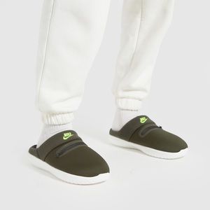 Nike Mens Burrow slippers Dark Green DJ3130 300
